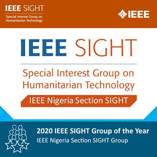 IEEE SIGHT 2020 group of the year.