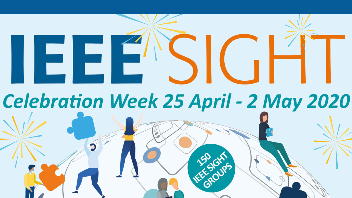 Featured banner for the 2020 IEEE SIGHT day.