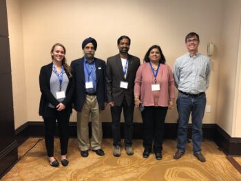 Sampath Veeraraghavan with IEEE SIGHT volunteers.