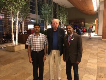 Sampath Veeraraghavan with IEEE SIGHT volunteers.
