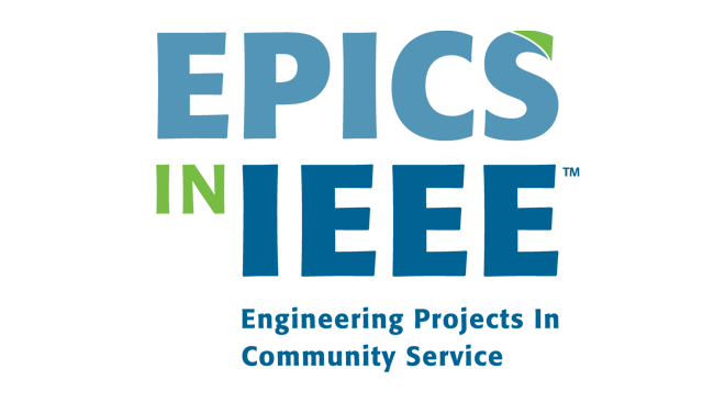 IEEE Engineering Projects in Community Service (EPICS) logo. IEEE Engineering Projects in Community Service (EPICS) logo.