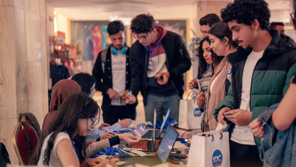 Students registering at IEEE SIGHT event. Students registering at IEEE SIGHT event.